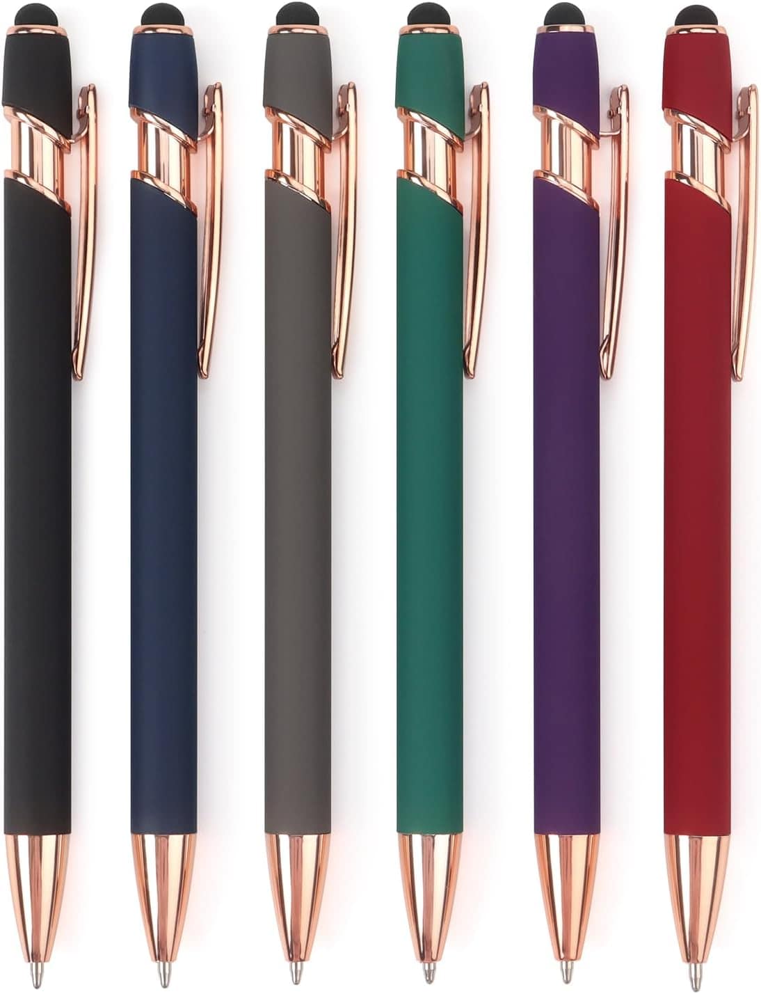 Rose gold custom engraved pens